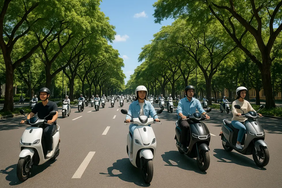 Hỗ trợ đổi xe máy điện tại Hà Nội: Cơ hội và thách thức