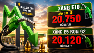 18/06/2026 điều chỉnh giá bán lẻ xăng dầu trong nước