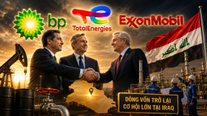 BP, TotalEnergies và ExxonMobil: Các "ông lớn" toan tính gì khi quay lại rót vốn vào Iraq?