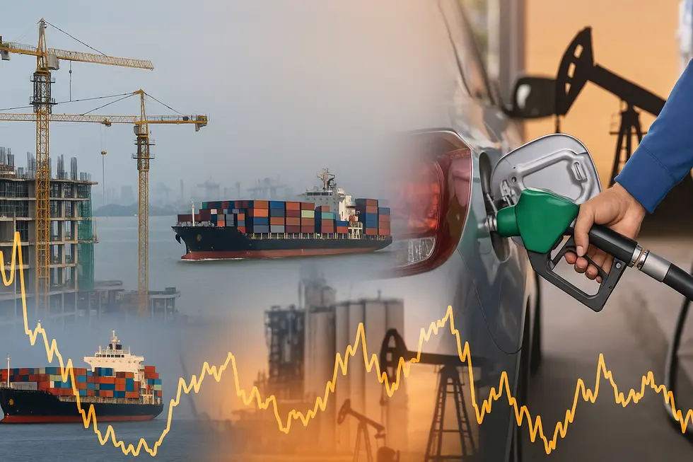 Tác động mạnh mẽ của giá dầu thế giới lên trụ bơm xăng tại Việt Nam.