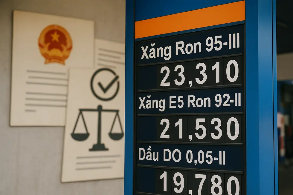 Tác động mạnh mẽ của giá dầu thế giới lên trụ bơm xăng tại Việt Nam.