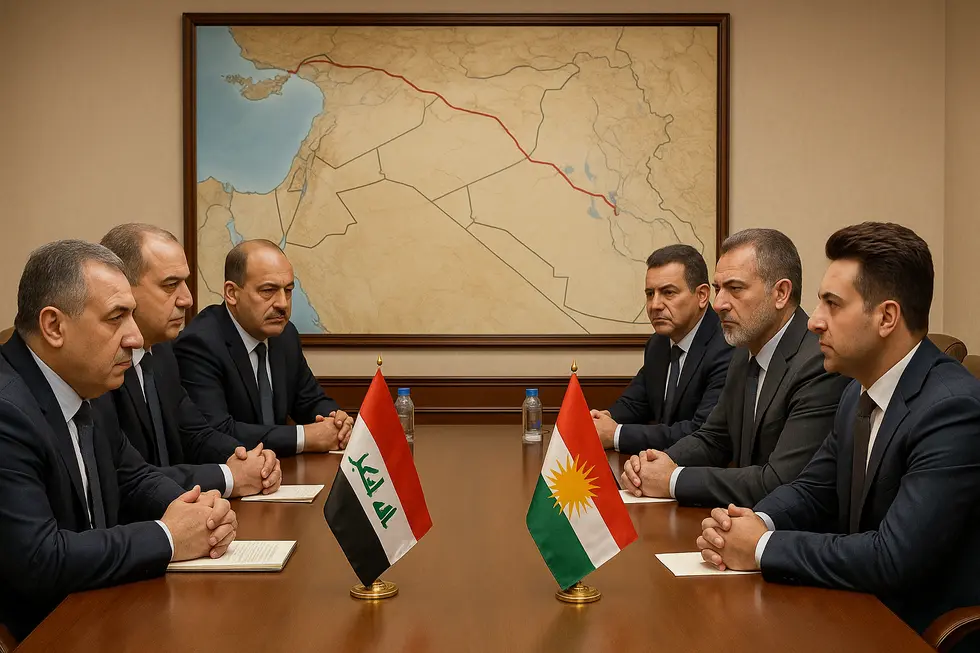 Đường ống dẫn dầu Kirkuk-Ceyhan nối liền Iraq và Thổ Nhĩ Kỳ.