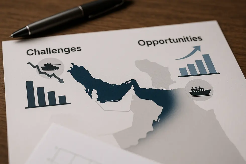 Eo biển Hormuz là cửa ngõ quan trọng cho vận chuyển dầu mỏ.