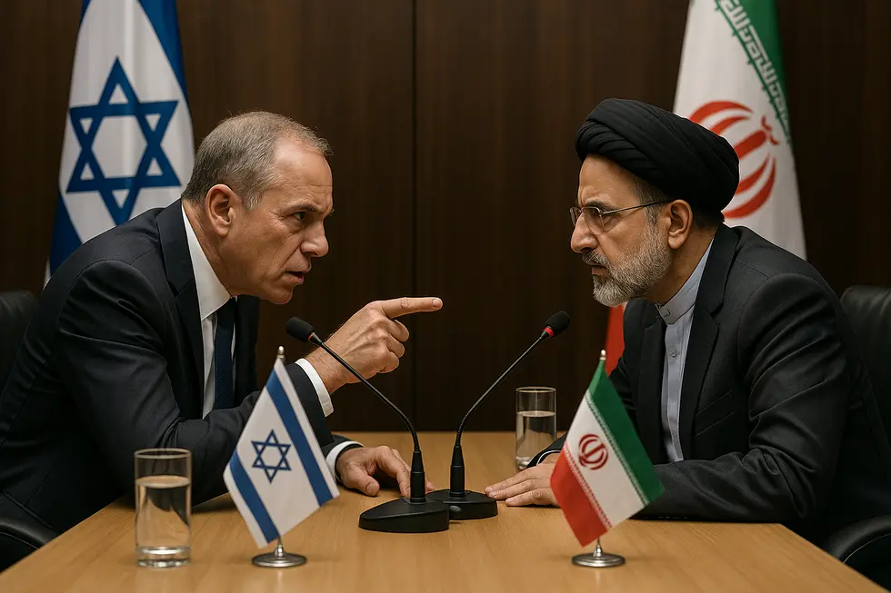 Quân đội Israel và Iran giằng co, phản ánh mâu thuẫn diễn giải.