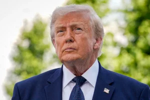 Tổng thống Donald Trump bên lề hội nghị thượng đỉnh NATO tại Ankara, Thổ Nhĩ Kỳ, tuần trước.Emrah Gurel / Pool / AFP qua Getty Images