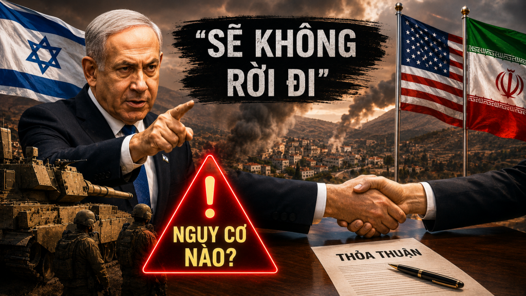 Israel tuyên bố “sẽ không rời đi” khỏi Lebanon: Nguy cơ nào cho thỏa thuận Mỹ-Iran?