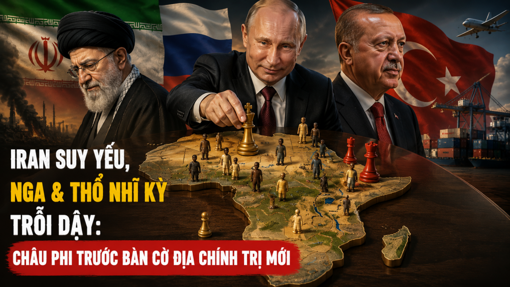 Iran suy yếu, Nga và Thổ Nhĩ Kỳ trỗi dậy: Châu Phi trước bàn cờ địa chính trị mới
