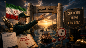 iran tuyên bố chủ quyền (Ảnh minh họa AI)