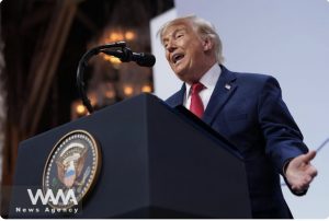 Tổng thống Mỹ Donald Trump. Ảnh: WANA