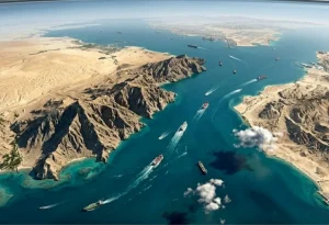 Eo biển Hormuz của Iran. (Ảnh: Getty Images)