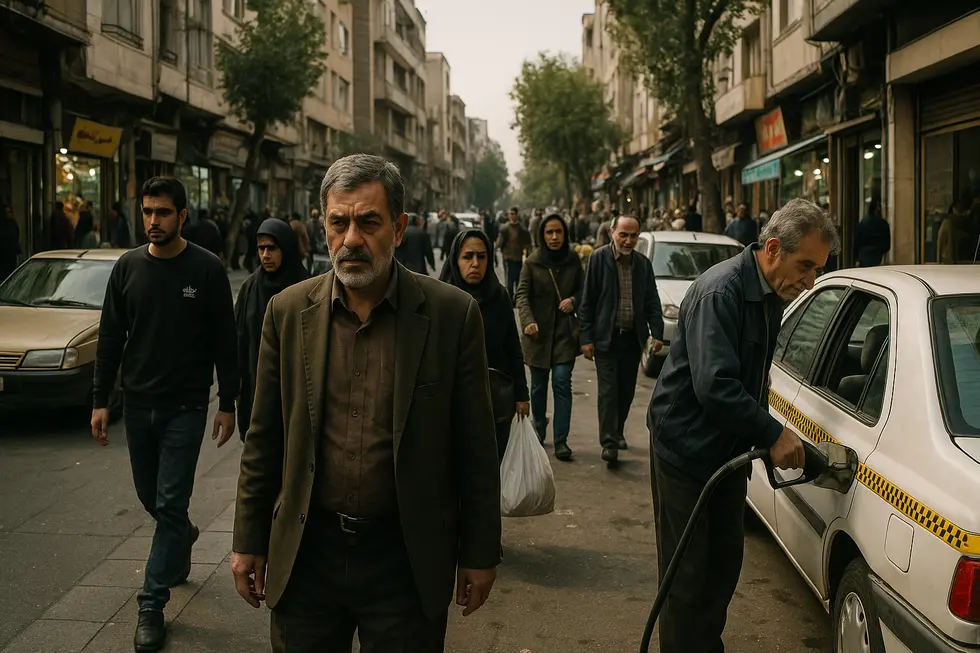 Biểu tình tại Tehran phản đối việc tăng giá nhiên liệu.