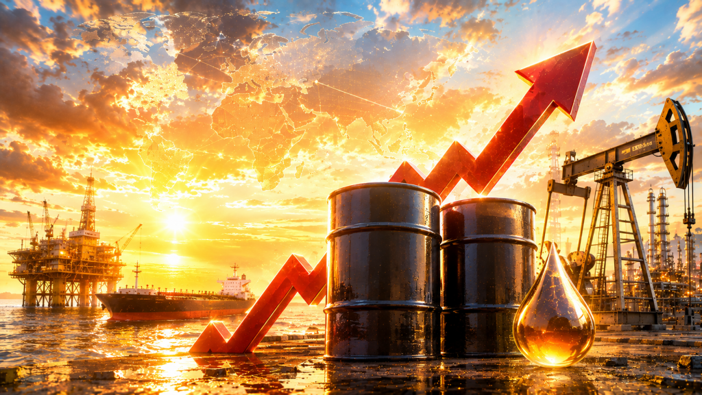 Thị trường dầu mỏ nóng lên: Giá dầu WTI và Brent tăng phiên thứ ba liên tiếp vì căng thẳng Trung Đông
