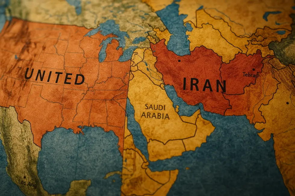 Căng thẳng địa chính trị giữa Mỹ và Iran.