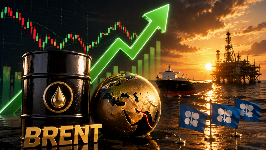 Dầu Brent phục hồi sau cú giảm sâu: OPEC+ và đàm phán Hormuz định hình xu hướng tuần này