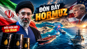 Điều kiện mới của Iran để chấm dứt chiến tranh với Mỹ: Đòn bẩy Hormuz