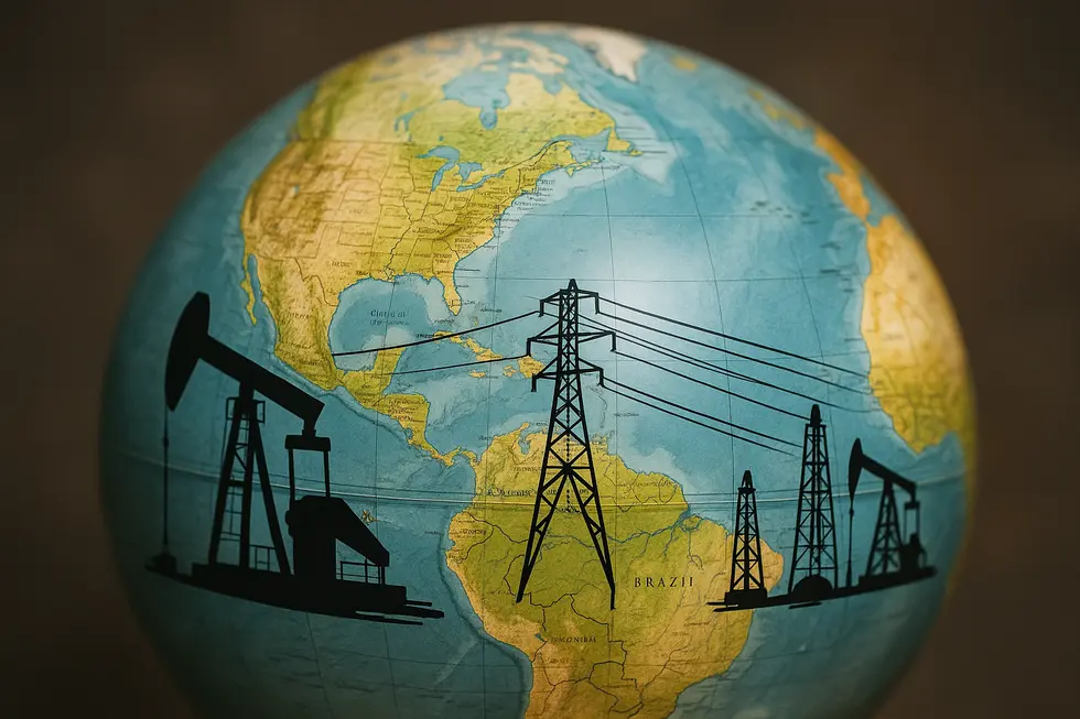 Hạ tầng dầu khí xuống cấp ở Venezuela.
