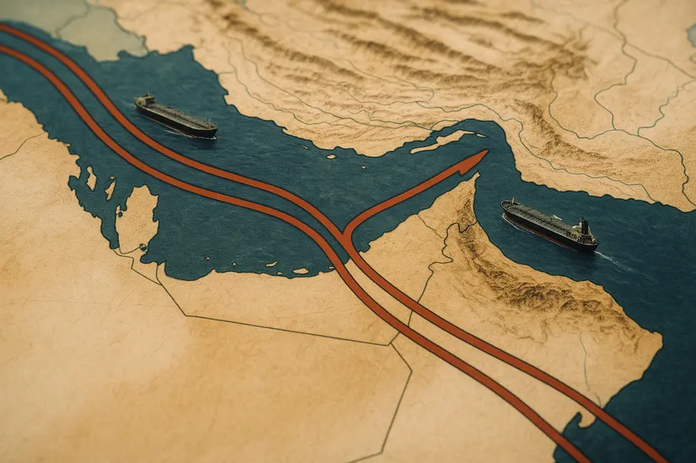 Hai siêu tàu chở dầu Mombasa B và Al Bahiyah bị tấn công ở eo biển Hormuz.