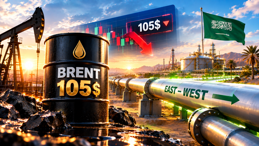 Giá dầu Brent hôm nay: Hạ nhẹ về 105 USD khi Saudi Arabia khôi phục đường ống East-West