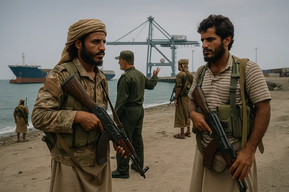 Lực lượng Houthi kiểm soát cảng Mocha dưới sự hỗ trợ của Iran.