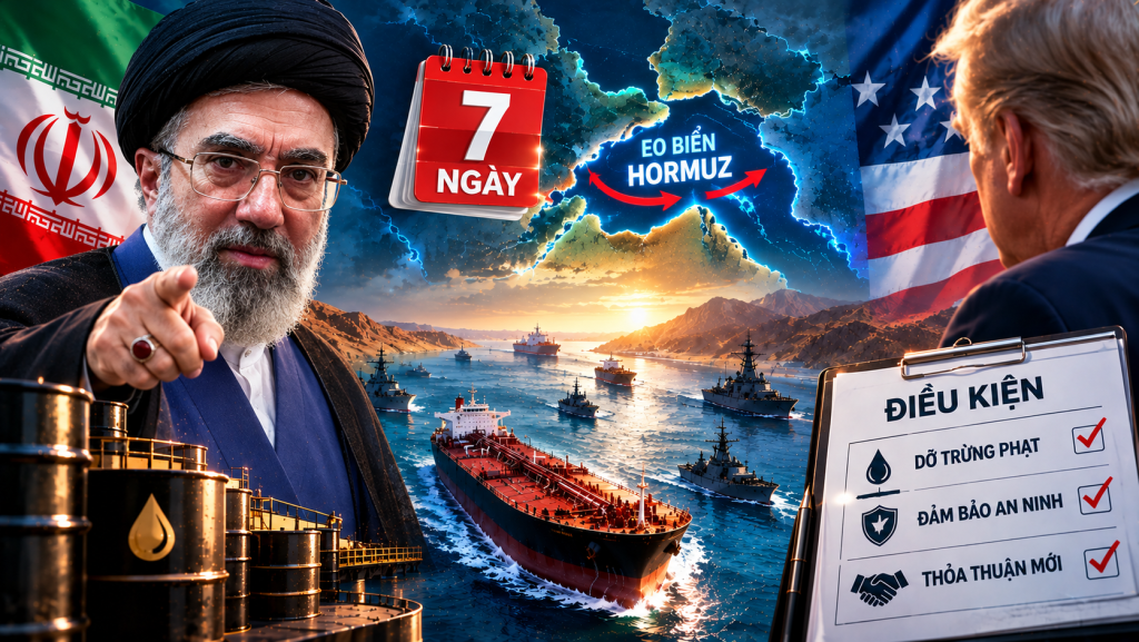 Kế hoạch 7 ngày mở lại eo biển Hormuz của Iran: Tuyên bố từ Tehran và những điều kiện cụ thể đòi hỏi từ phía Mỹ