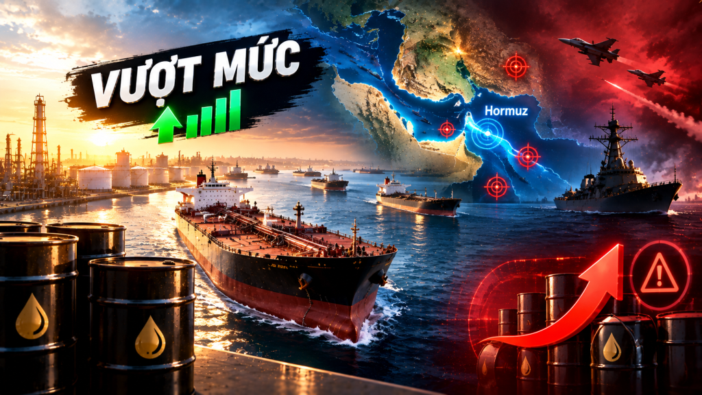 Xuất khẩu dầu thô Trung Đông vượt mức trước chiến tranh: Phục hồi nguồn cung kỷ lục và rủi ro tấn công gia tăng tại eo biển Hormuz