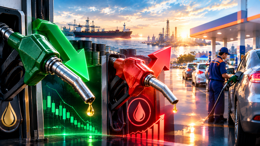 Giá xăng dầu hôm nay 01/10/2026: Dầu diesel giảm sâu gần 800 đồng/lít, xăng tăng nhẹ