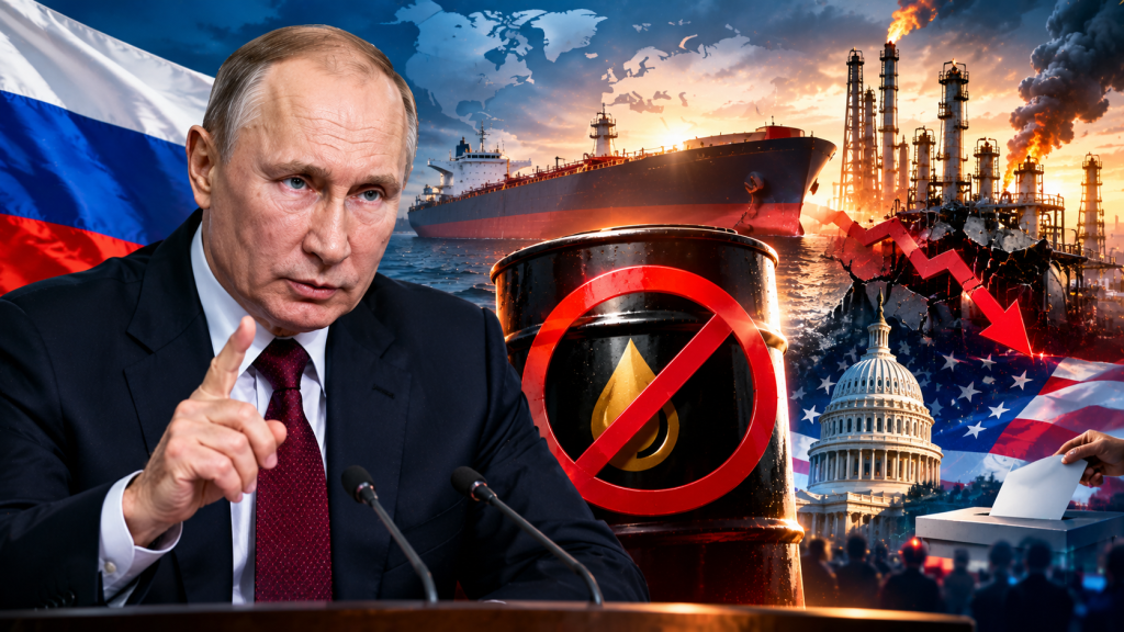 Tổng thống Putin tuyên bố ngừng xuất khẩu dầu diesel toàn cầu đến khi dỡ bỏ trừng phạt: Vũ khí hóa năng lượng, thiệt hại lọc dầu và đòn áp lực lên bầu cử Mỹ