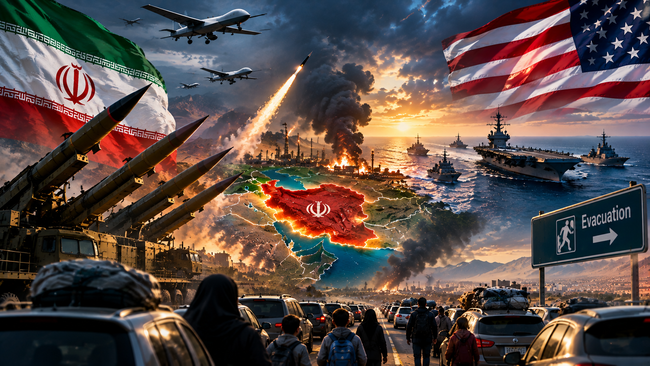 Iran tiết lộ học thuyết quân sự “tấn công”: Mỹ phát lệnh sơ tán và kịch bản bùng nổ xung đột trước ngày bầu cử